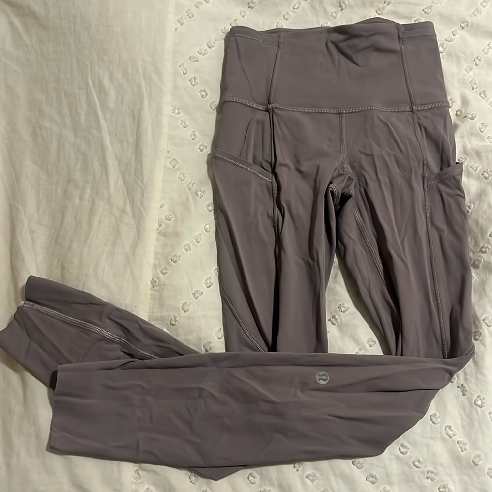 Lululemon light purple leggings